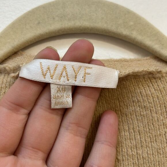 WAYF‎ Sterling Wrap Sweater Size XS - Picture 3 of 7